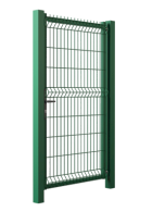 36183-branka jednokridla - pvc zelena - 2030x1000 - klikazamek - 3d panel